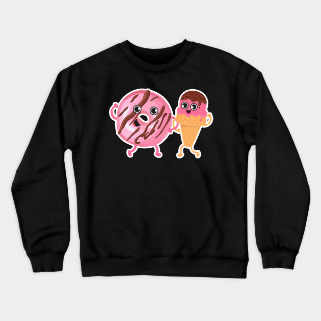 Strawberry Donut + Ice Cream